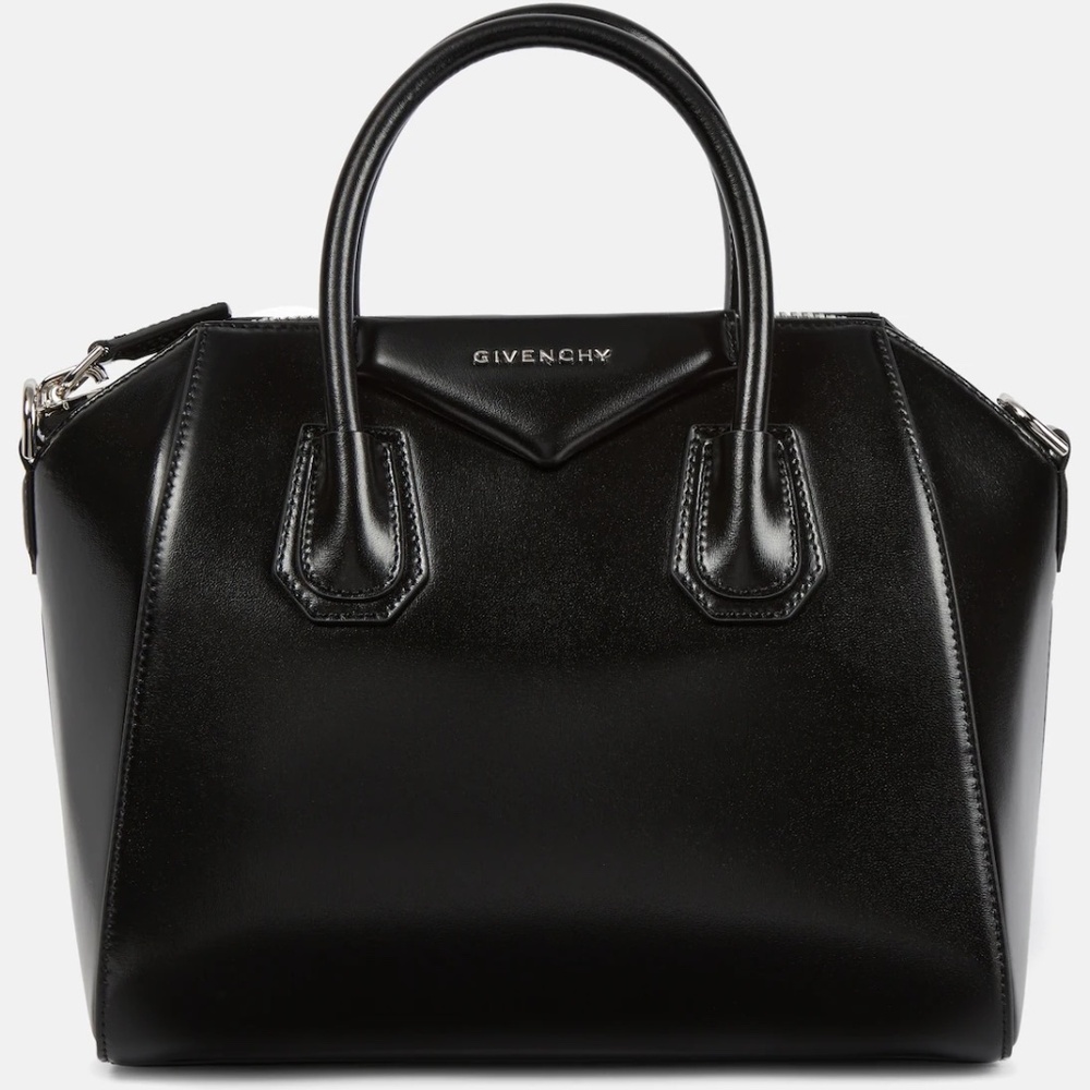 Givenchy Antigona Small Top-Handle Bag in Box Leather